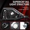 Left Driver Side Inner Tail Light Assembly Compatible with Toyota