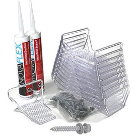 Snow Guards for Metal Roofs SnoBlox Ace 20 Piece Screw and Sealant Kit (Screw Down)