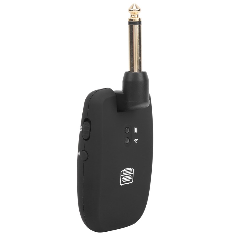 EC‑10 Wireless Guitar Audio Transmitter System Accessories 2.4GHz 6.35mm 24bit/48KBz