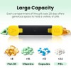 CAidRE Monthly Pill Organizer 2 Times a Day, 28 Day