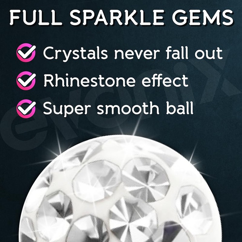 2pc 16g 1.2mm Curved J-Curve Barbell 6mm Crystal Ring Cartilage