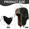 HDGSAFD 1 Ear Protection Hat and 1 Windproof Mask, Warm