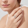 925 Sterling Silver Moonstone Ring Leaf Ring for Women Ring