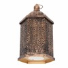 Hanging Lantern Outdoor Lamp Iron Retro Style Home Decoration Ornament