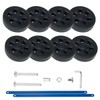 Suitcase Tire Replacement, Luggage Spinner Replacement Wheels, Carry Bag Caster,