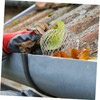 Outanaya 8pcs Aluminum Leaf Filter Mesh for Gutter Protection Durable