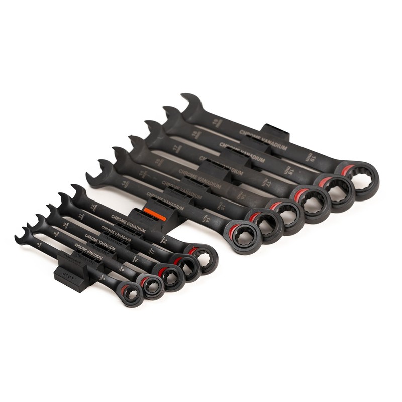 ToolBox Widget Basics Wrench Organizer - Rubber Wrench Holders for