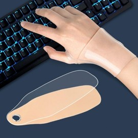 Transparent Wrist Guard Thumb Protector Thin Strap 1 Piece 2ea