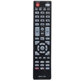 WINFLIK New SEW-T1105 Replace Remote Compatible with Element TV ELEFW505 ELEFW581 ELEFT222 ELEFW3916 ELEFW195 ELEFT506 ELEFT195 ELEFT326 ELEFT407 ELEFW247 ELEFW504 ELEFW248