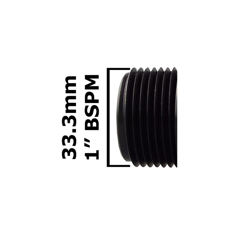 waterbutt/water tank metal butterfly tap kit universal click-lock connection (3/4"