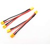 2pcs XT30 Parallel Battery Connector 2-Male to 1-Female Adapter Cable