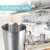 Newness Stainless Steel Measuring Jug with Handle – 3 Measuring