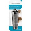 KitchenCraft KCNUTMEG Spice / Nutmeg Grater with Container, Stainless Steel,
