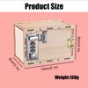 Joalpysm Build Your Own Wooden Box Mechanical Lockbox, Woodwork Kits,
