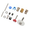 Extruder Dual Gear Hardware Kit, 3D Printer Extruder Dual Gear