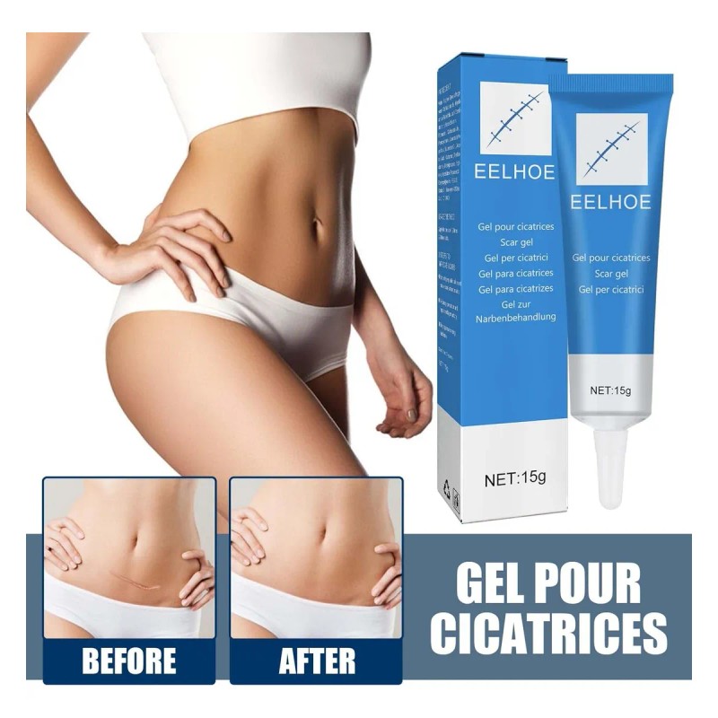 Gel Para El Cuidado De Cicatrices, Probado Por Dermatólogos,
