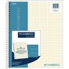 Cambridge Business Notebook, Quad Ruled Paper, 8-1/2" x 11", 70