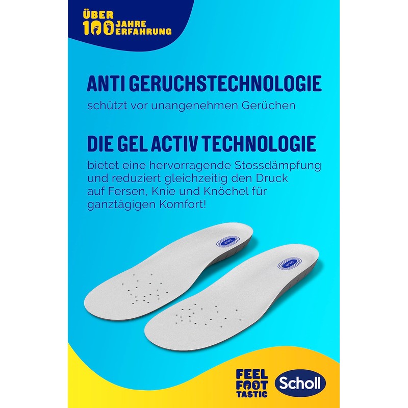 Scholl GelActiv Work Insoles
