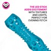 Chase 'n Chomp Squeak and Light Up Sticks Dog Toy,