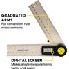 General Tools 822 Digital Angle Finder 5 Inch Stainless Steel