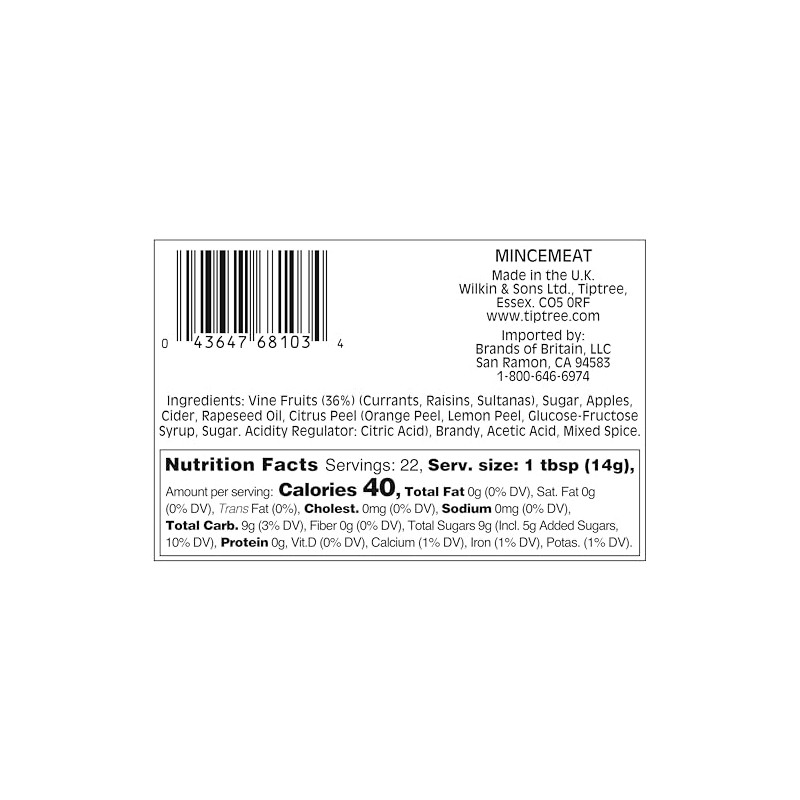 Tiptree Mincemeat, 312 Gram