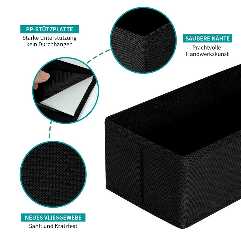 ORLISA Drawer Organiser Clothes for PAX Wardrobe 75 x 58