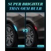 NEIFILES LED Rear Side Marker Light Compatible with Chrysler 200