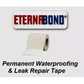 Eternabond 6" x 20 ft Eternabond Roof Leak Repair Tape Patch Seal White - 20 Feet, 20 Foot