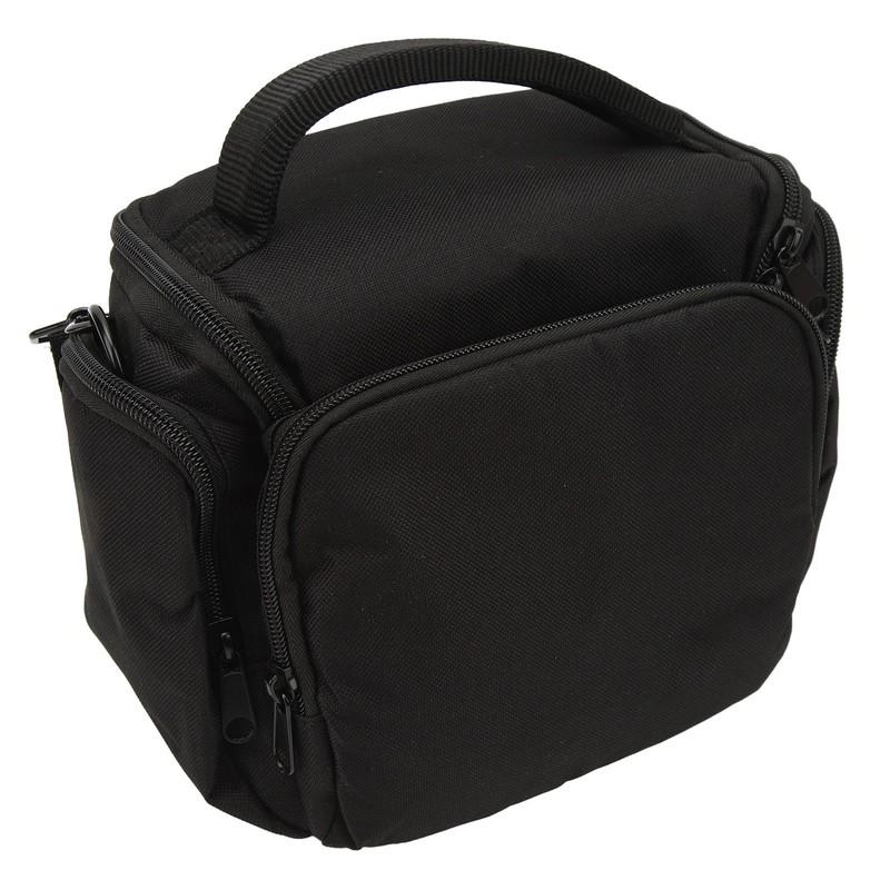 Black Single Shoulder Bag Handbag Multifunctional Waterproof Camera Messenger Hand
