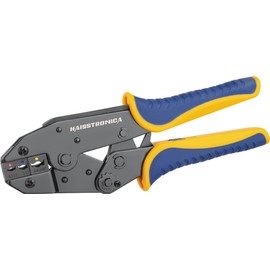 Haisstronica Insulated Wire Connector Crimping Pliers Crimping Tool Ratchet Crimping Tool AWG 22-10 (0.64-2.59 mm) For Wire Terminals Can Be Used With Insulated Crimping Terminals and Wire Connectors