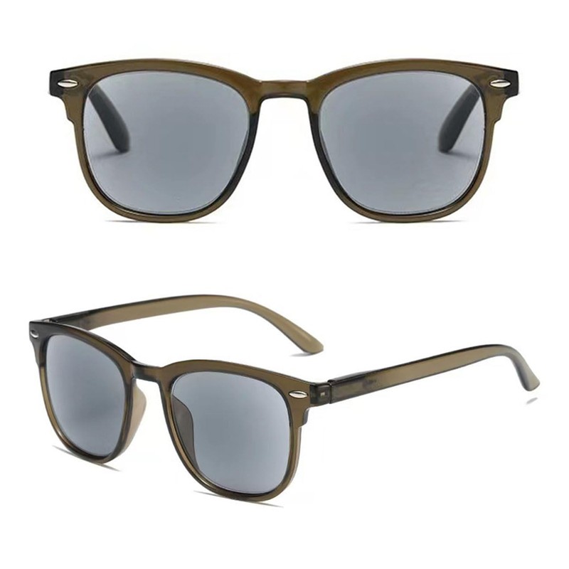 KOOSUFA Stylish Reading Sunglasses Blue Light Blocking Sun Readers for