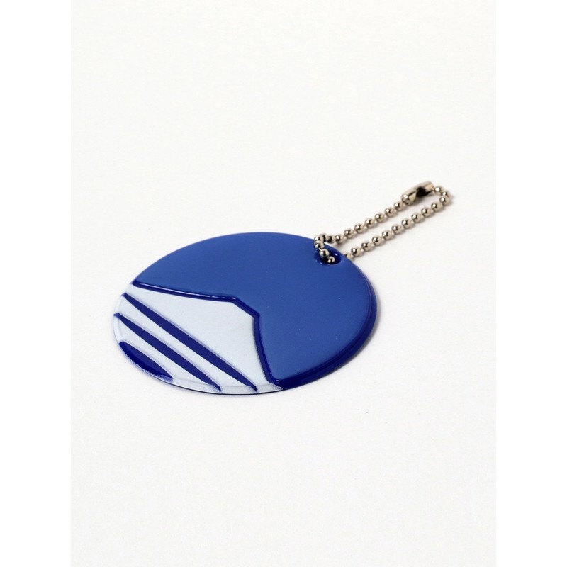 Beams Japan BJ Logo Reflector Small Item, Blue Free, Iron