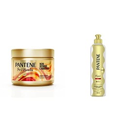 Pantene Mascarilla Intensiva Pro-V Miracles Rizos Definidos E Hidratados 300 ml  Pro-V Rizos Crema para Peinar, Rizos Definidos, 300 ml, 1 unidad (El