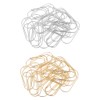 Giant Jumbo Paper Clips 50 x 20 mm Gold Pack