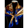 Lorenzo Cana Silk Scarf Elaborately Printed 100% Silk 100 x
