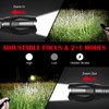 ULTRAFIRE 2 Pack Tactical LED Torch with Flashlight Holster, 1200