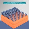 100Pcs Polishing Stone Head Grinding Wheel Burr Bit for Grinder