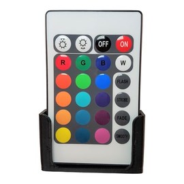 WALL MOUNT For LED Lighting Remote Control : Black