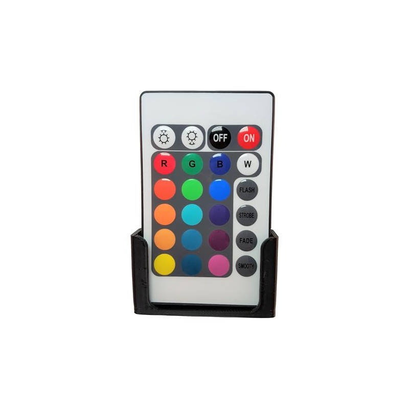 WALL MOUNT For LED Lighting Remote Control : Black