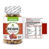 Reishi Ganoderma 100 cápsulas, Adaptogeno calidad Premium