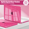 Teryeefi Gltter Case for MacBook Neo 13 inch Case 2026