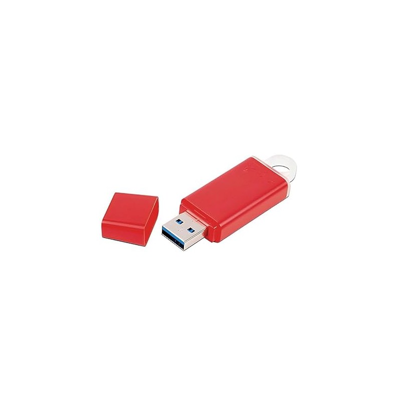 Kingston Memoria Flash 64GB USB 3.2 Gen 1 Color Rojo