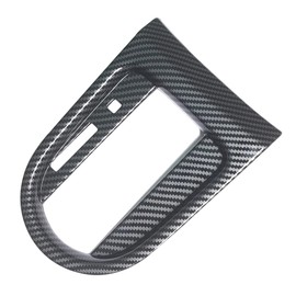 AOKIO Interior Gear Shift Panel Frame Cover Decoration Trim for Ford Mustang Accessories 2015 2016 2017 2018 2019 2020 2021 2022 2023 (Not for Manual Model)
