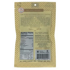 Aufschnitt Beef Jerky Original Flavor - 12 pk (2 Oz Each) | Kosher (Star-K Certified) | USDA Certified 100% Grass Fed Beef | Gluten Free, No Nitrites