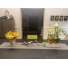 WGVI Long Rectangle Ceramic Planter Vase in White 12" x