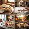 Handmade Wooden Cutlery Set by Diulazin - 4PCS Reusable Spoon