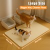 WMTekek Extra Large Cat Litter Mat Tray 34" x 22"