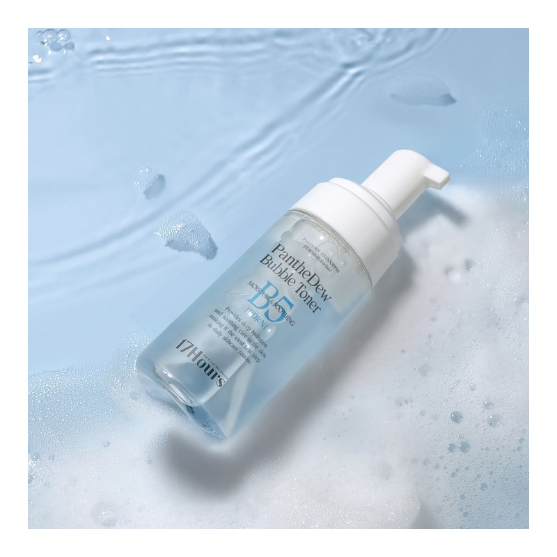 Panthenol bubble toner that doesn't pass by like waterㅣIt absorbs