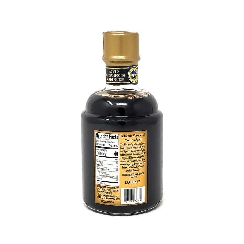 Trader Giotto's Gold - Aceto Balsamico di Modena - 8.5oz/250ml