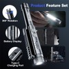 SHiLiPAi EDC Rechargeable Flashlight, Magnetic Mini LED with 8 Modes